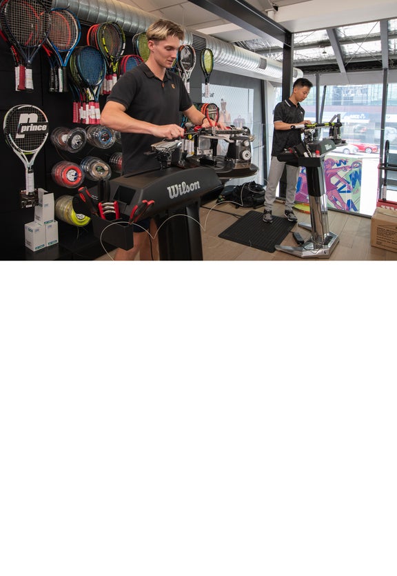 Tennis Strings + Stringing Services